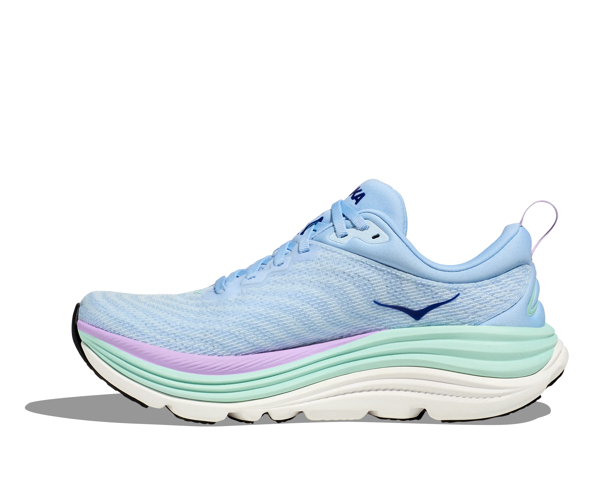 Women's Hoka Gaviota 5 Color: Airy Blue / Sunlit Ocean (WIDE WIDTH)