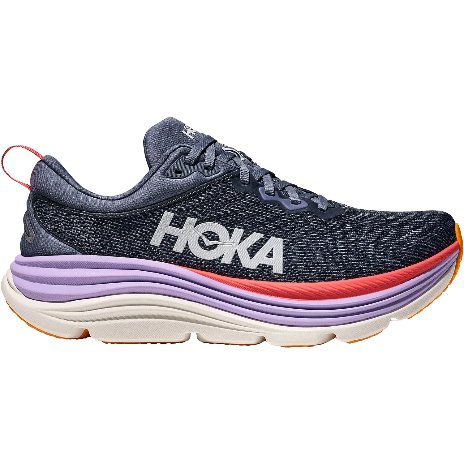 Women's Hoka One One Gaviota 5 Anchor/Grapefruit