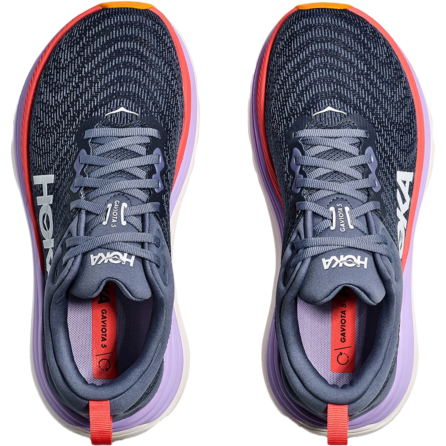 Women's Hoka One One Gaviota 5 Anchor/Grapefruit