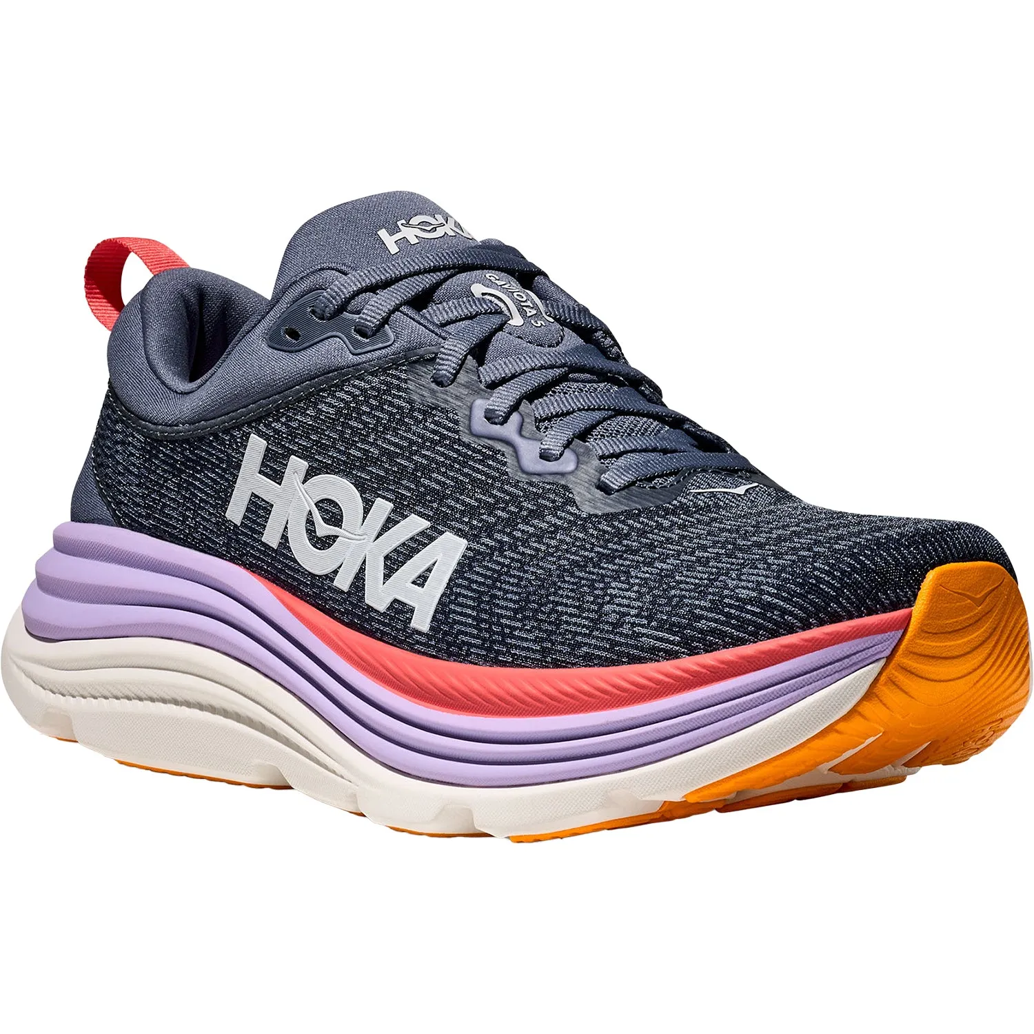 Women's Hoka One One Gaviota 5 Anchor/Grapefruit