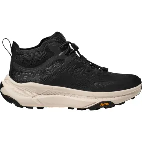 Women's Hoka One One Transport Chukka GoreTex Black/Alabaster Synthetic