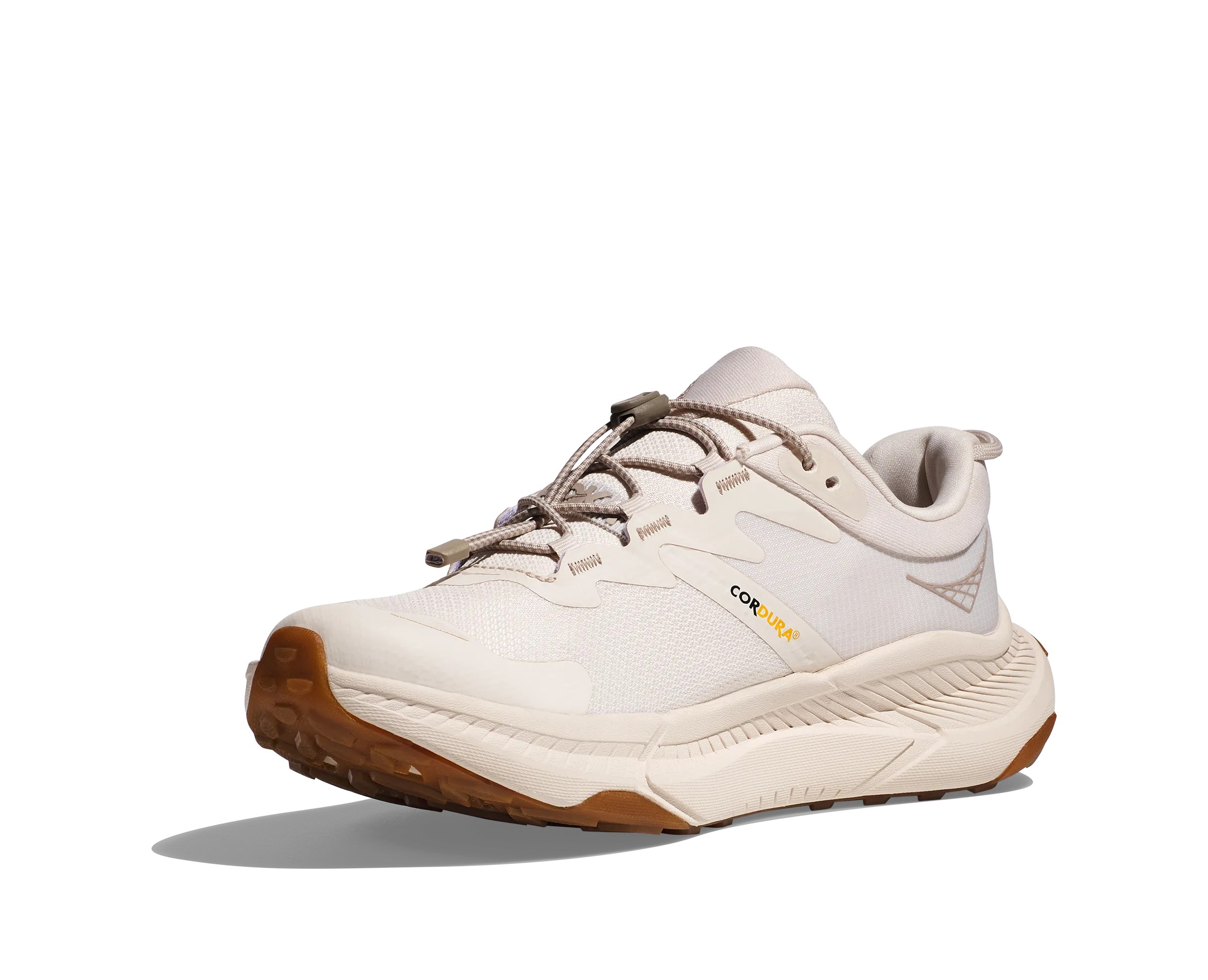 Women's Hoka One One Transport Color: Eggnog/Eggnog #1123154EEGG