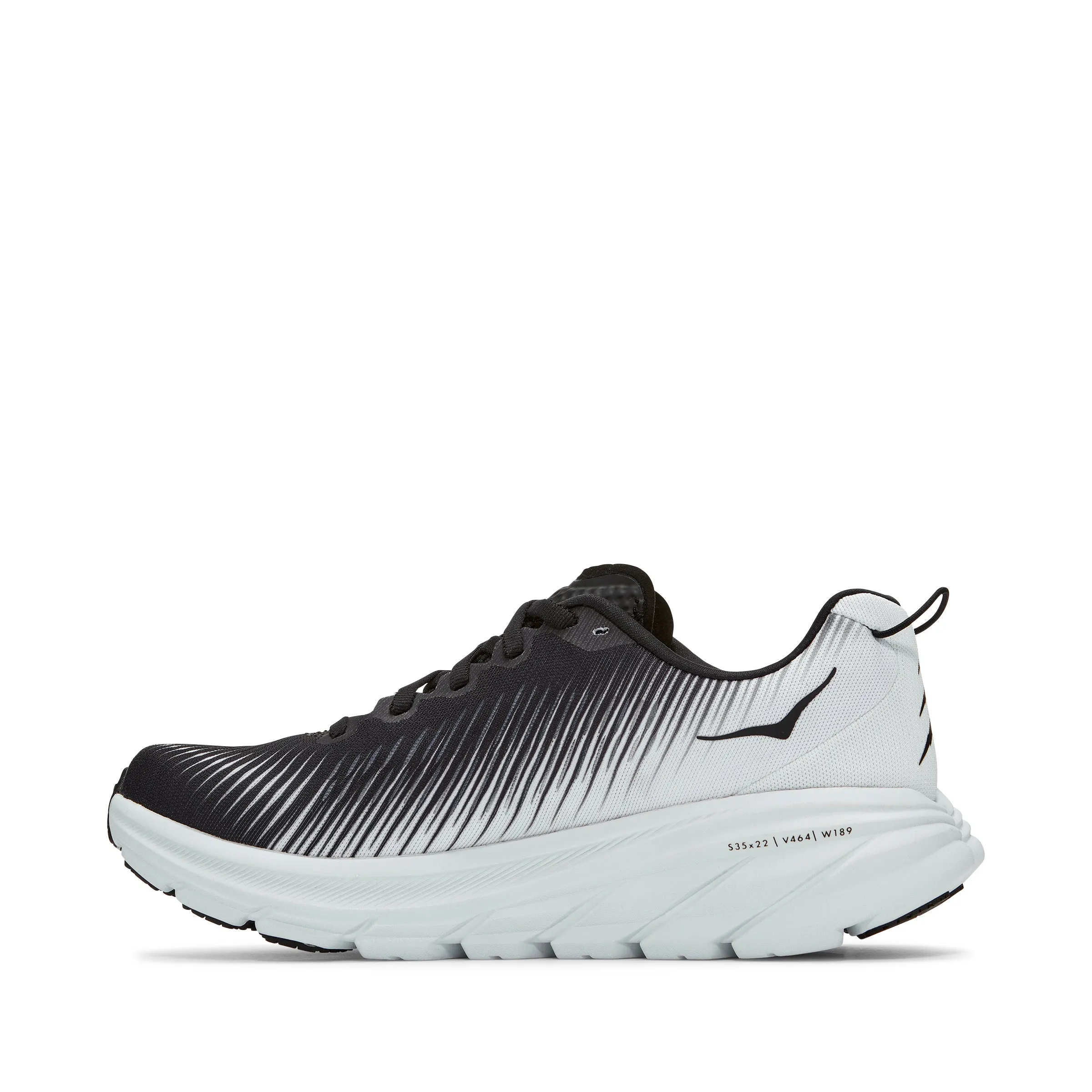 Women's Hoka Rincon 3 Color: Black/White