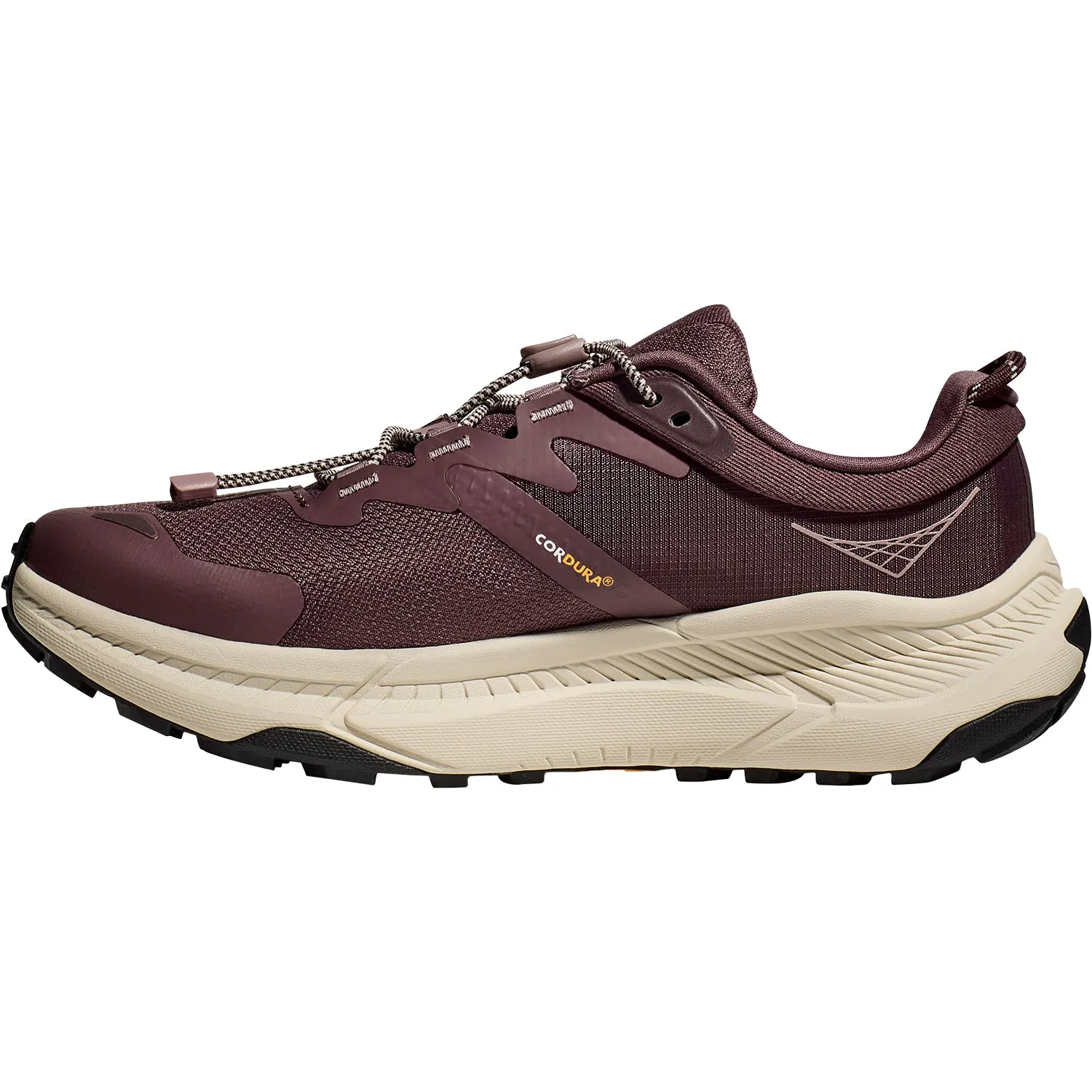 Women's Hoka Transport Smokey Quartz/Oat Milk Mesh