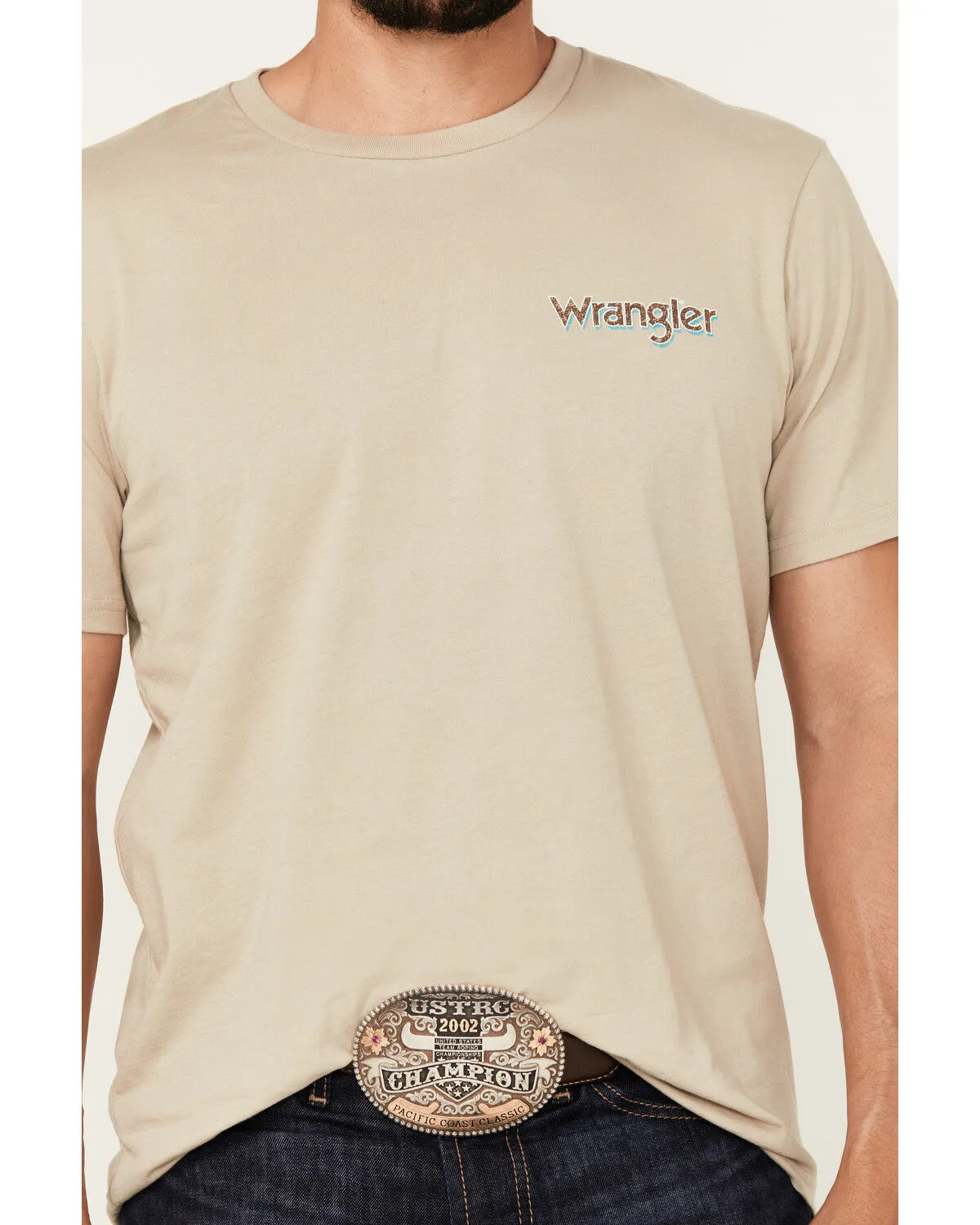 Wrangler Men's Boot Barn Exclusive Logo Short Sleeve Graphic T-Shirt