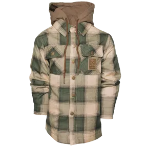 Youth Squadron Hooded Flannel Jacket